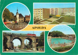 Apolda Markt Neubaugebiet Viadukt Freibad - Apolda