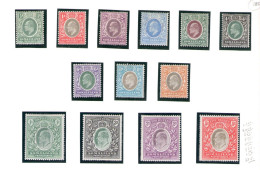 1904 SOMALILAND - SG 32/44 13 Valori MLH* - Other & Unclassified