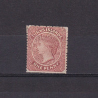 TURKS ISLANDS 1873, SG# 4, CV £50, Wmk Star, Used - Turks & Caicos (I. Turques Et Caïques)