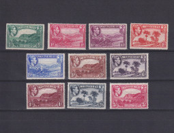 MONTSERRAT 1938, SG# 101-110, CV £70, Part Set, KGVI, MH - Montserrat