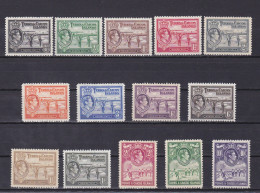 TURKS & CAICOS ISLANDS 1938, SG# 194-205, CV £130, MH - Turks & Caicos (I. Turques Et Caïques)