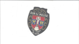 ECUSSONS TISSUS  DUN SUR MEUSE      DPT   55     **  RARE       A  SAISIR  **** - Patches
