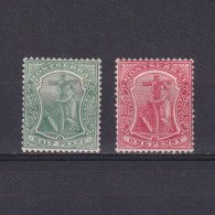 MONTSERRAT 1908, SG# 35-36, Part Set, Symbol Of The Colony, MH - Montserrat