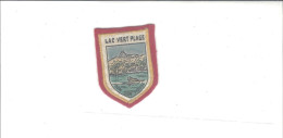 ECUSSONS TISSUS  LAC VERT PLAGE        DPT   55     **  RARE       A  SAISIR  **** - Patches