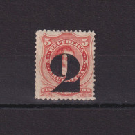 ARGENTINA 1877, Sc #31, CV $125, 2c On 5c Vermilion, MH - Ungebraucht