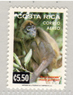 Costa Rica, Monkey, 1v, MNH** (Split From Set) - Apen