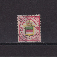 HELIGOLAND 1875, SG# 15, CV £120, Used - Heligoland (1867-1890)