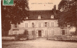 CPA - 10  -    ERVY -    La Mairie  , Carte  Glacée - Ervy-le-Chatel
