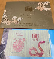 Hong Kong Stamp Imperf Specimen With Folder 2025 Official MNH - Neufs