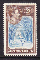 Jamaica 1938   - 2s George V1 Bamboo Walk FU #2 - Jamaique (1962-...)