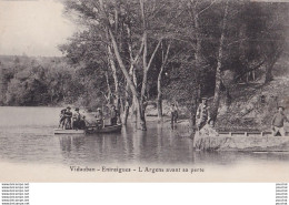 M5-83) VIDAUBAN - ENTRAIGUES - VAR -  L 'ARGENS AVANT SA PERTE - ANIMEE - ( 2 SCANS ) - Vidauban