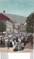 M13- NEUCHATEL - PLACE DU MARCHE - ANIMEE - ETALS - HABITANTS - EN 1910 - ( 2 SCANS ) - Neuchâtel
