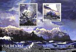 French Antarctic Territory 2025 L'Île De L'Est S/s, Mint NH, Transport - Ships And Boats - Ongebruikt