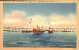 Wilmington North Carolina Cape Fear River Magnificent State Highway - Andere & Zonder Classificatie