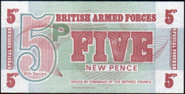 Great Britain, British Armed Forces, 5 New Pence 6th Series, 1972, UNC M-44 - Forze Armate Britanniche & Docuementi Speciali