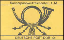 SMHD 29 Posthorn - 4.+2.DS: P Mit Buckel, Mit Punkt, DV-Stellung B, ** - Markenheftchen