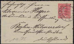 Österreich Kartenbrief 49 Aus ZNAIM ZNOJMO 31.12.1916 Nach Berlin-Wilmersdorf - Autres & Non Classés
