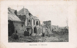 80 CHAULNES UNE RUE - Chaulnes