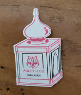 Carte Amouage For Ladies - Modernas (desde 1961)