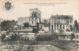 17 PONS LES BATIMENTS SCOLAIRES  LE DONJON ET L HOTEL DE VILLE - Pons