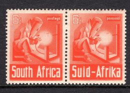 South Africa - 1941-46 War Effort - 6d Electric Welding Pair LHM (SG 93) - Neufs