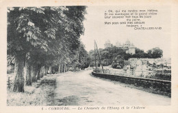 35 COMBOURG LA CHAUSSEE DE L ETANG ET LE CHATEAU - Combourg