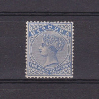 BERMUDA 1883, SG# 27b, CV £27, Wmk Crown CA, QV, MH - Bermuda