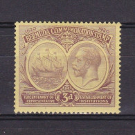 BERMUDA 1920, SG# 62, Wmk Mult Crown CA, KGV, MH - Bermuda