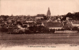 N°24496 W -cpa Dun Sur Auron -vue Générale- - Dun-sur-Auron