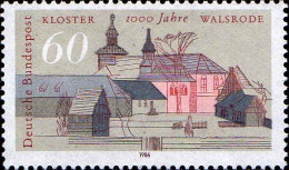 RFA Poste N** Yv:1112 Mi:1280 1000 Jahre Kloster Walsrode - Abbeys & Monasteries