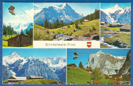 Schweiz; Grindelwald First; Multibildkarte - Grindelwald