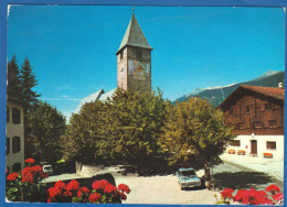Schweiz; Klosters; Dorfplatz - Klosters