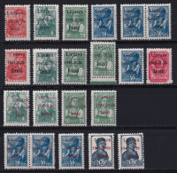 Deutsche Besetz II WK. Zarasai. 1941 Distintos Valores, MNH, MH. - Occupation 1938-45
