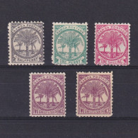 SAMOA 1886, SG# 57-64, CV £22, Part Set, Palms, MH - Samoa