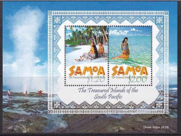 A5667 SAMOA 2002, SG MS1108 Tourism, Samoan Scenes, MNH - Samoa