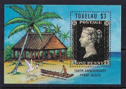 B0487 TOKELAU 1991,  150th Anniv Penny Black, MNH - Tokelau