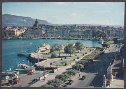 131735/ GENÈVE, Quai Du Mont-Blanc, La Rade Et La Ville - Genève