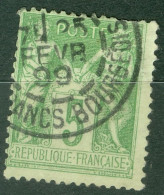 Paris Rue Des Francs Bourgeois  Sur 106  B/TB - 1898-1900 Sage (Type III)