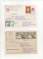 "KASACHSTAN" 1994, 2 Reco-Briefe Nach Deutschland (73379) - Kazakhstan