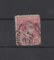 MONACO -- MONTE CARLO -- Timbre Prince Charles III  15 C. Rose - Gebraucht