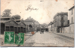 93 LIVRY - Rue De Meaux Et Le Marche - Livry Gargan