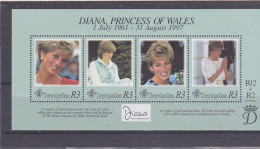 Seychelles Princess Diana 1998 MNH - Seychelles (1976-...)