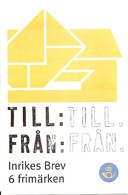 SWEDEN, 2001, Booklet 534  (Facit), Mi MH 279,  To And From... - 1981-..