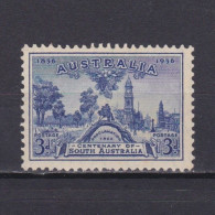 AUSTRALIA 1936, SG# 162, Proclamation Tree And View Of Adelaide, MH - Nuovi