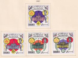 BRUNEI  -  1967 Revelation Of The Koran Set Hinged Mint - Brunei (...-1984)
