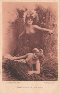 DOUVREZ & MANON Cliché REUTLINGER - Jeunes Filles 1900 Sexy Décoletté - C Jeangette éd. VENTE DIRECTE X - Autres & Non Classés