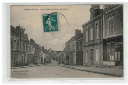 72 CONLIE #12712 RUE PRINCIPALE PRISE DES HALLES EDIT TROUVE - Conlie