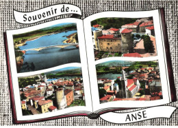 69 ANSE AK#DC588 MULTI-VUES LE PONT ST-BERNARD LE CHATEAU L EGLISE SAINT-PIERRE - Anse