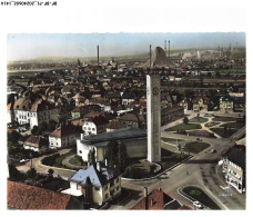 BF-BFP1-0708-68 - En Avion Au-dessus De WITTENHEIM - L'église Ste-Marie Et La Place Thiers VUE AERIENNE LAPIE - Wittenheim