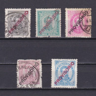 PORTUGAL 1892, Sc# 81-85, King Luiz, Used - Used Stamps